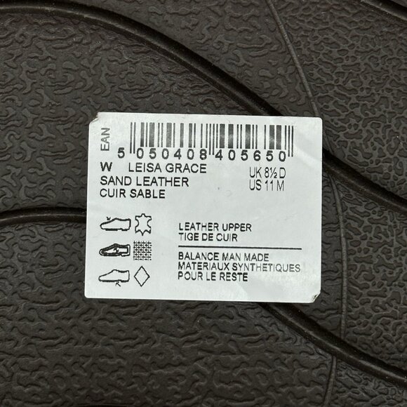 Clarks Leisa Grace Beige Sand Leather Slide Comfort Casual Sandals Size 11M NWT - Picture 10 of 11
